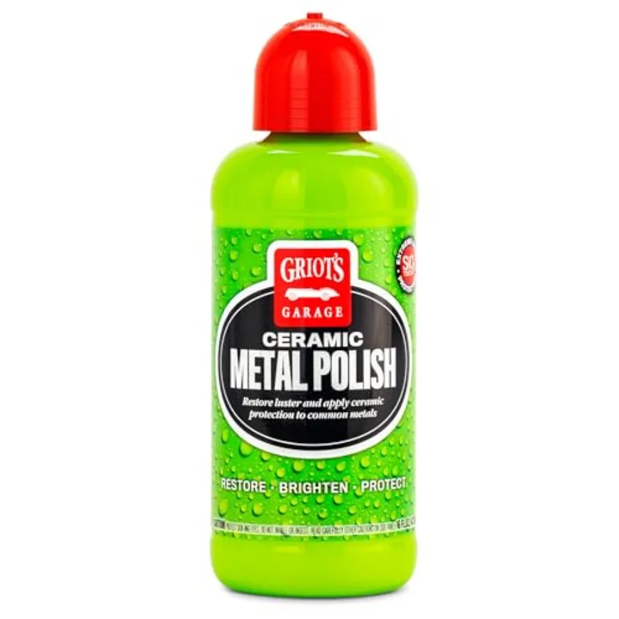 Ceramic Metal Polish for Car Detailing, Restorer and Oxidation Remover for Aluminum, Brass, Chrome, Stainless Steel, Silver, an
Ceramic Metal Polish for Car Detailing, Restorer and Oxidation Remover for Aluminum, Brass, Chrome, Stainless Steel, Silver, an