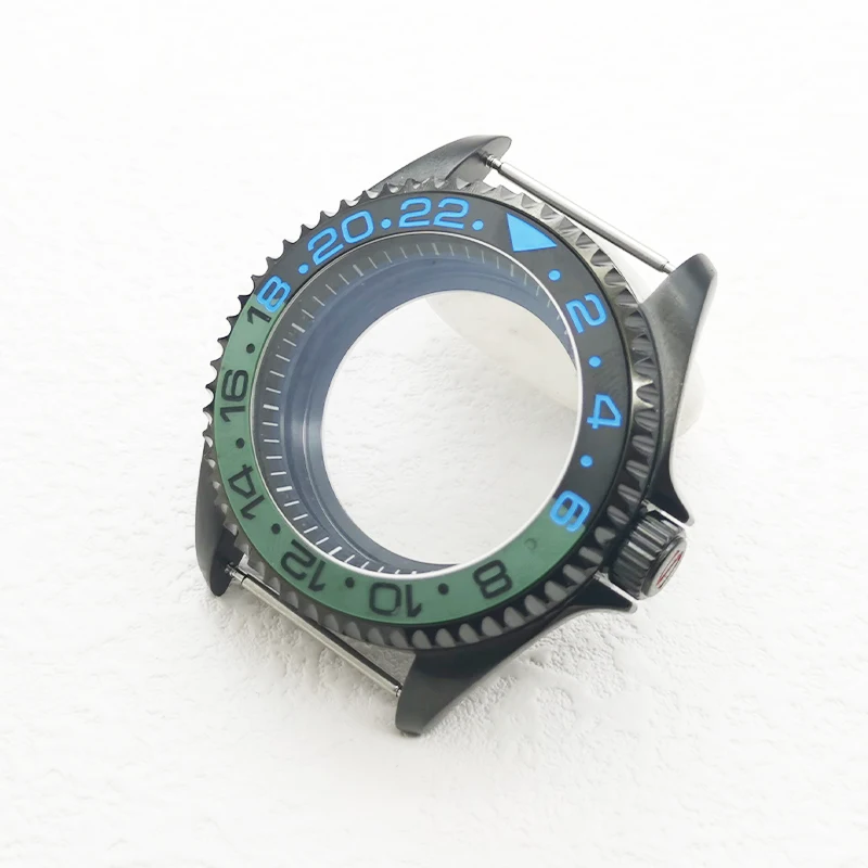42mm NH35 Black Watch Case Dome Sapphire Glass Fits NH34 NH36 4R 7S Movement 28.5mm Dial With Bezel Insert Men Watch Cases Refit
42mm NH35 Black Watch Case Dome Sapphire Glass Fits NH34 NH36 4R 7S Movement 28.5mm Dial With Bezel Insert Men Watch Cases Refit
