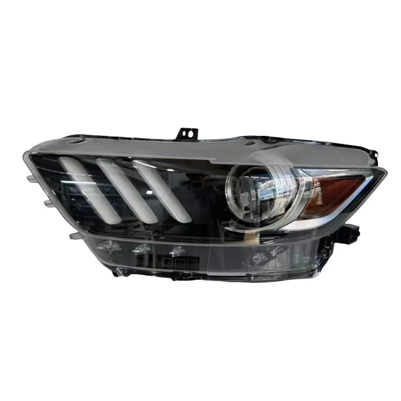 Фары, совместимые с Ford Mustang 2015-2018 Mustang, фары DRL, указатель поворота, объектив проектора дальнего и ближнего света, версия для США
Фары, совместимые с Ford Mustang 2015-2018 Mustang, фары DRL, указатель поворота, объектив проектора дальнего и ближнего света, версия для США