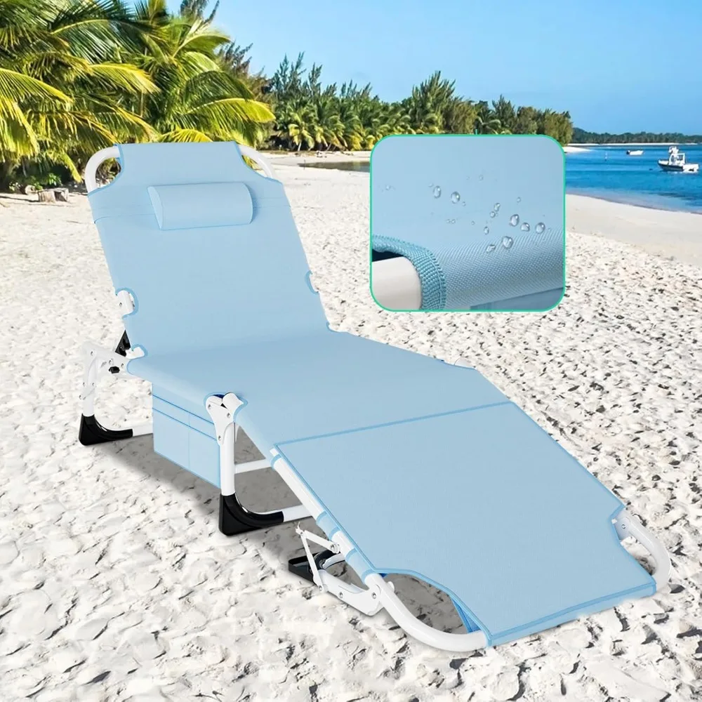 3in1 Sun Tanning Chair with Mattress, Heavy Duty Lounger Chairs with Face Arm Hole, Removable Pillow, Customized
3in1 Sun Tanning Chair with Mattress, Heavy Duty Lounger Chairs with Face Arm Hole, Removable Pillow, Customized