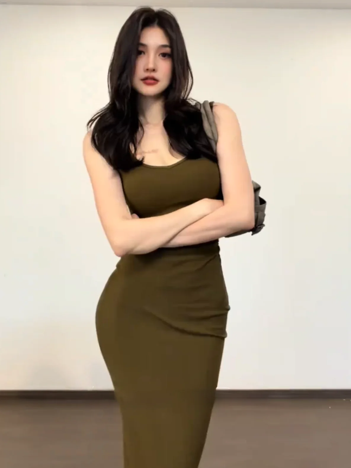 Talented Holiday Lazy Style Sleeveless Women's Dress Slim Fit Waist Cinched Mid-Length High-Quality Skirt Commute Style
Talented Holiday Lazy Style Sleeveless Women's Dress Slim Fit Waist Cinched Mid-Length High-Quality Skirt Commute Style