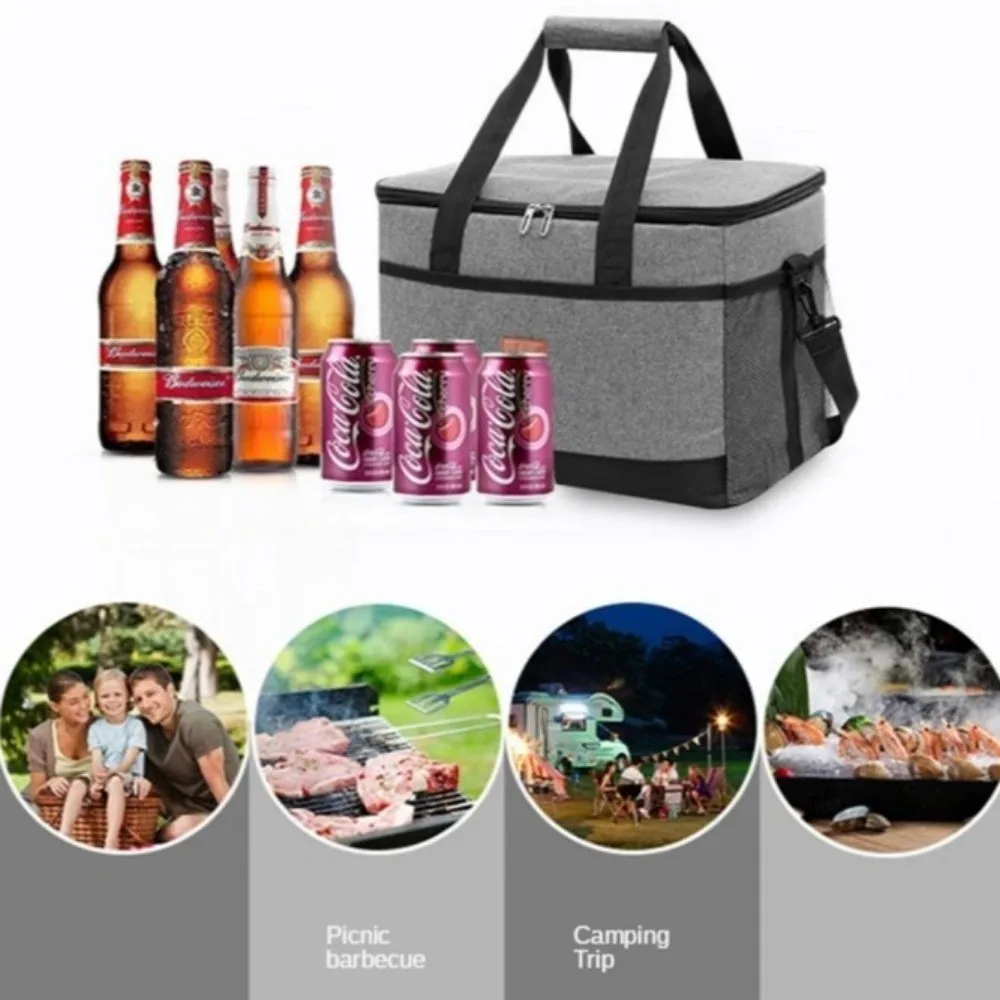 Collapsible Insulated Lunch Bag Leak-proof Waterproof Food Thermo Bag Large Capacity Sealed Picnic Cooler Bag Work Office
Collapsible Insulated Lunch Bag Leak-proof Waterproof Food Thermo Bag Large Capacity Sealed Picnic Cooler Bag Work Office