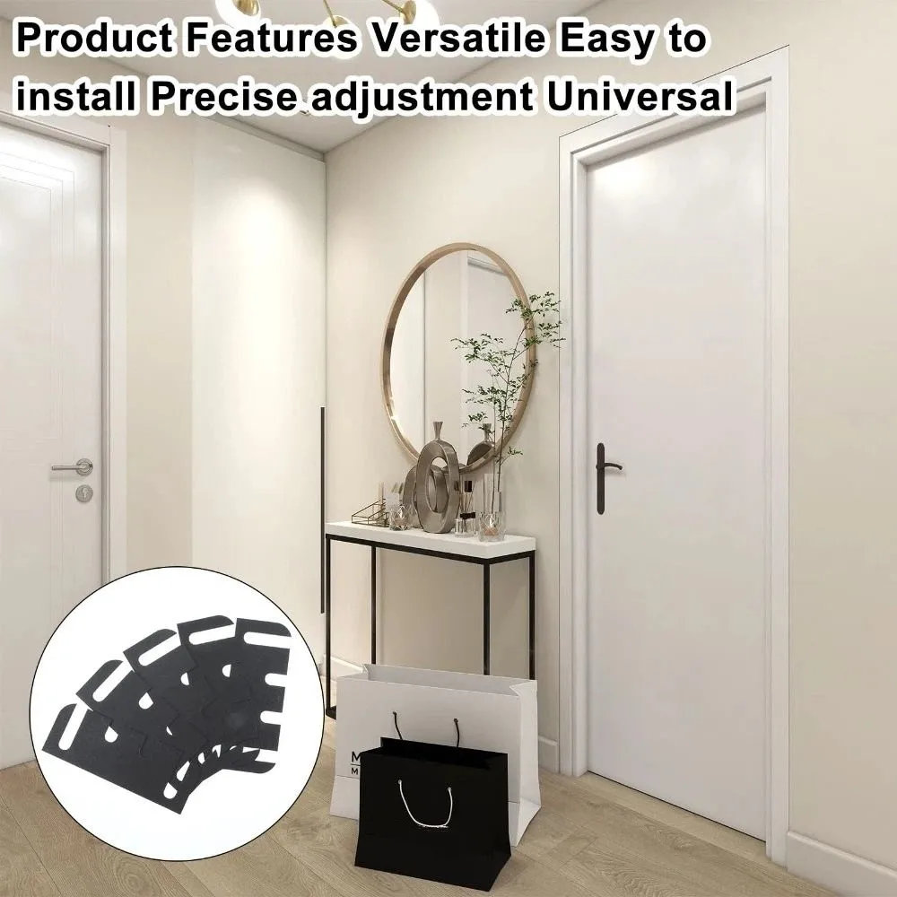 10pcs 4 Inch Door Hinge Shims Sturdy Material Adjustable Hinge Spacer Gasket Smooth Closing Hardware Accessories Door Repair Kit
10pcs 4 Inch Door Hinge Shims Sturdy Material Adjustable Hinge Spacer Gasket Smooth Closing Hardware Accessories Door Repair Kit