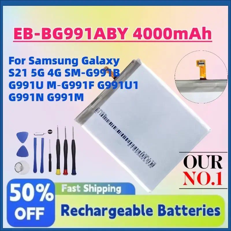 For Samsung Galaxy S21 5G 4G SM-G991B G991U M‑G991F G991U1 G991N G991M In Stock EB-BG991ABY 4000mAh Replacement Phone Battery
For Samsung Galaxy S21 5G 4G SM-G991B G991U M‑G991F G991U1 G991N G991M In Stock EB-BG991ABY 4000mAh Replacement Phone Battery