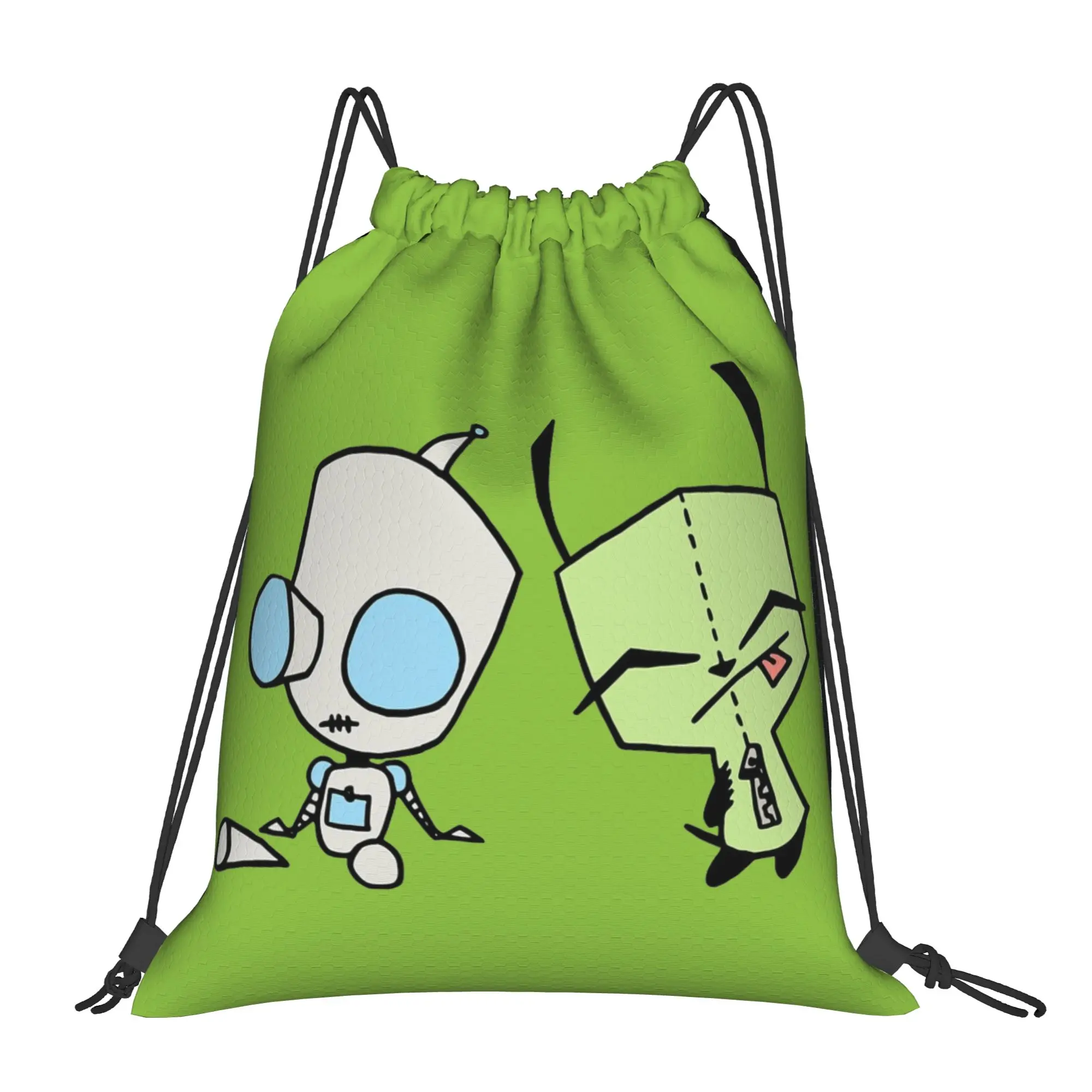 Сумка на шнурке Invaders Zims, рюкзак Gir and Dog Gir, вместительная дорожная сумка-мешок, сумки на шнурке для женщин
Сумка на шнурке Invaders Zims, рюкзак Gir and Dog Gir, вместительная дорожная сумка-мешок, сумки на шнурке для женщин