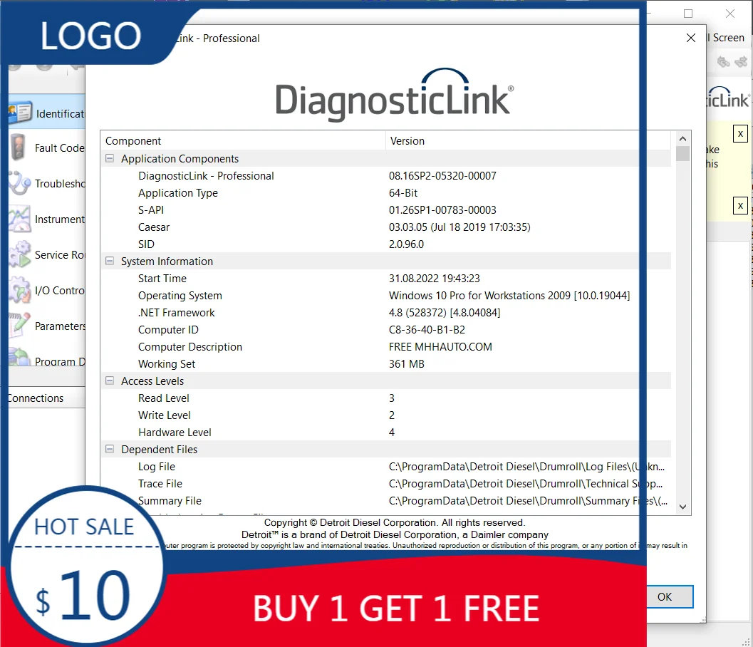 Дизельная диагностическая ссылка Detroit 8.16SP4 DDDL — уровень 3,2,4+KEYGEN разблокирована 
Дизельная диагностическая ссылка Detroit 8.16SP4 DDDL — уровень 3,2,4+KEYGEN разблокирована