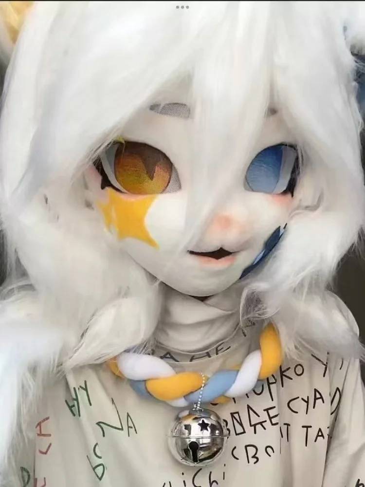 Cute Furry Kigurumi Fursuit Necklace Fursuit Accessories Braided Choker For Halloween Party Animal Cosplay Props Kigurumi New 
Cute Furry Kigurumi Fursuit Necklace Fursuit Accessories Braided Choker For Halloween Party Animal Cosplay Props Kigurumi New