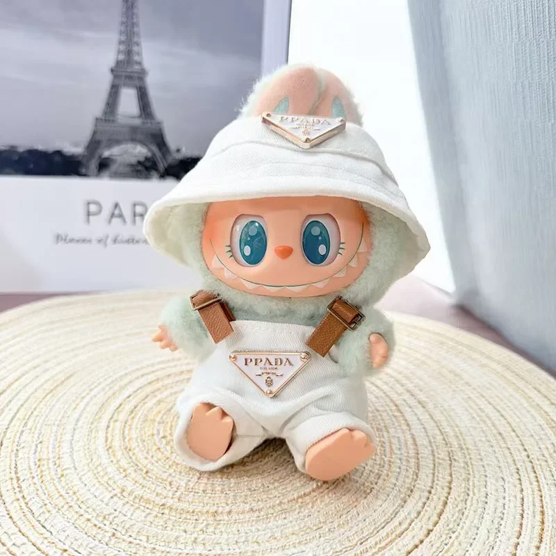 For 17cm Labubus Mini Doll Clothes Outfit Hat Bag Clothes Shoes Labubu II Doll Accessories Cultivate Sitting Party Game Toys
For 17cm Labubus Mini Doll Clothes Outfit Hat Bag Clothes Shoes Labubu II Doll Accessories Cultivate Sitting Party Game Toys