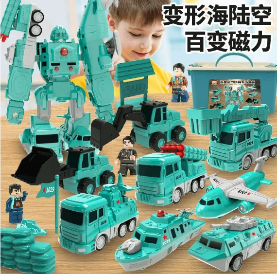 35Pcs Magnetic Deformation Assembled Robot Set - Versatile Educational Toy Kids Gift
35Pcs Magnetic Deformation Assembled Robot Set - Versatile Educational Toy Kids Gift