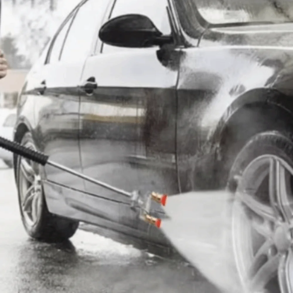 1/4 Quick Connect High Pressure Washer Nozzle Colorless Tip Dual Nozzle Head Spray Accessory Quick Connect Dual Spray Head
1/4 Quick Connect High Pressure Washer Nozzle Colorless Tip Dual Nozzle Head Spray Accessory Quick Connect Dual Spray Head
