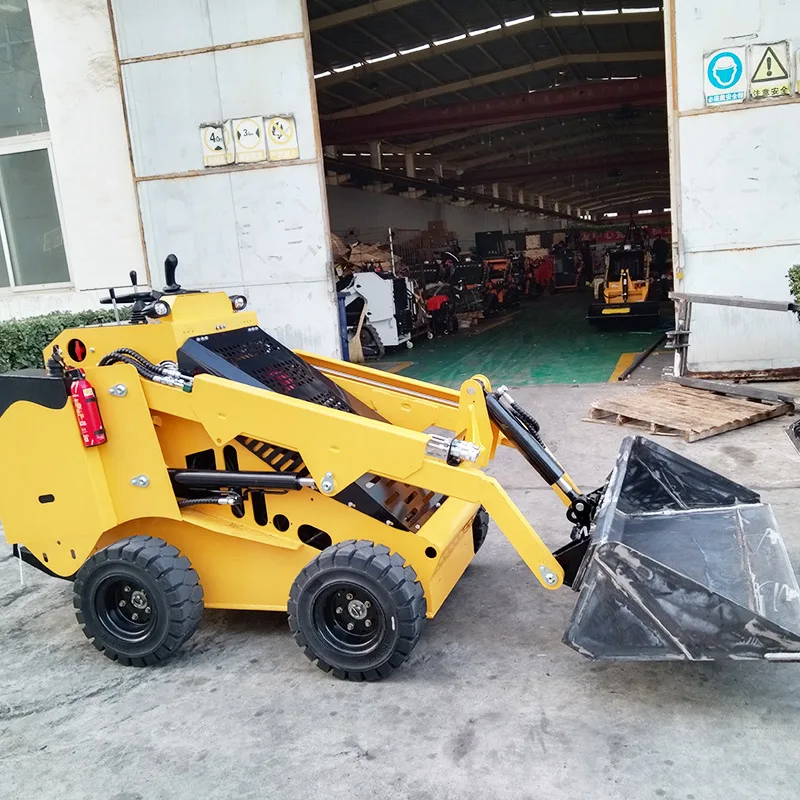 CNM-S480 Mini Skid Steer Loader Compact Stand-on Small Wheel Skid Steer Loader CE EPA Euro 5 Engine Customized Farm Garden Use
CNM-S480 Mini Skid Steer Loader Compact Stand-on Small Wheel Skid Steer Loader CE EPA Euro 5 Engine Customized Farm Garden Use