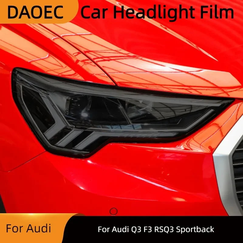 For Audi Q3 F3 RSQ3 Sportback Car Headlight Tint Smoke Black Protective Film Protection Taillight Transparent TPU Sticker
For Audi Q3 F3 RSQ3 Sportback Car Headlight Tint Smoke Black Protective Film Protection Taillight Transparent TPU Sticker