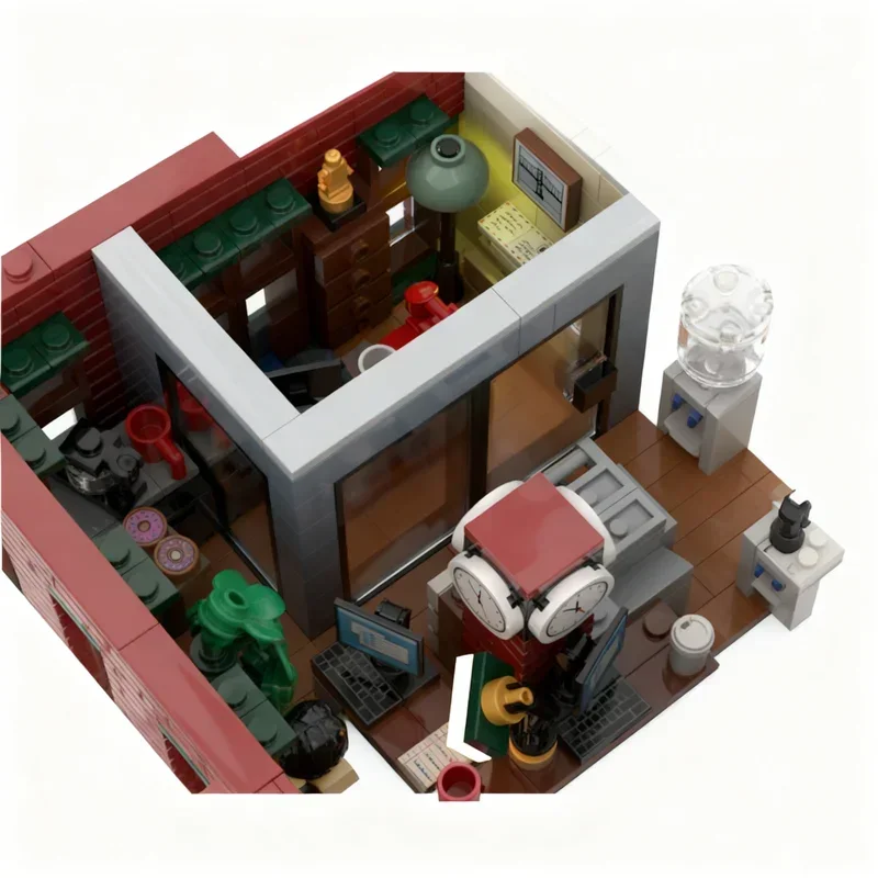 4975PCS MOC City Hot Street View Corner Barber Shop Model Building Blocks Creative Assembly Display Home Decor Construction Gift
4975PCS MOC City Hot Street View Corner Barber Shop Model Building Blocks Creative Assembly Display Home Decor Construction Gift