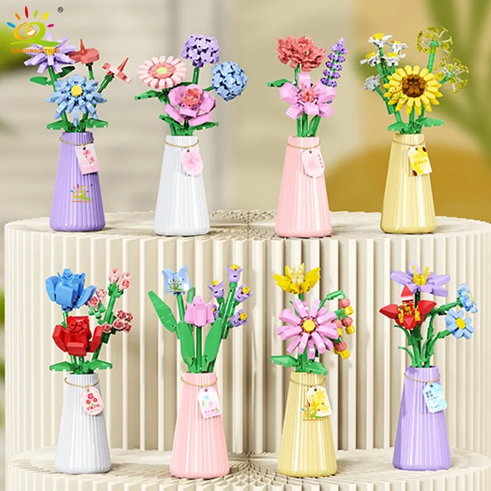 Eternal Flower Bouquet Building Block with Pot Micro Sunflower Rose Mini Model Brick Toy Home Desk Decoration Birthday Toy Gifts
Eternal Flower Bouquet Building Block with Pot Micro Sunflower Rose Mini Model Brick Toy Home Desk Decoration Birthday Toy Gifts