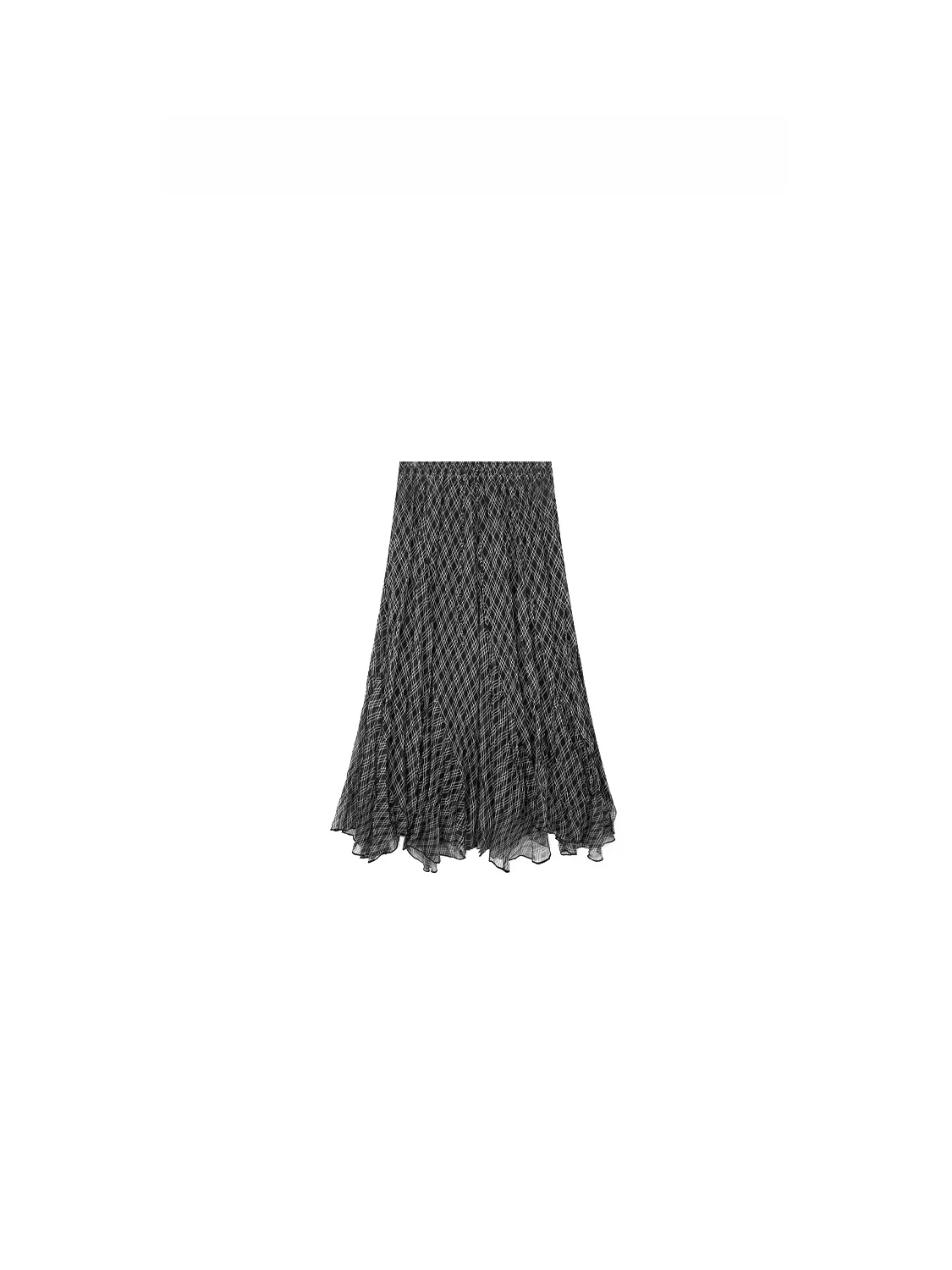 Retro Sle Summer Drifting Plaid Asymmetrical Elastic Waist f Skirt Ele Ladies' Polyester Fiber Casual Skirt
Retro Sle Summer Drifting Plaid Asymmetrical Elastic Waist f Skirt Ele Ladies' Polyester Fiber Casual Skirt