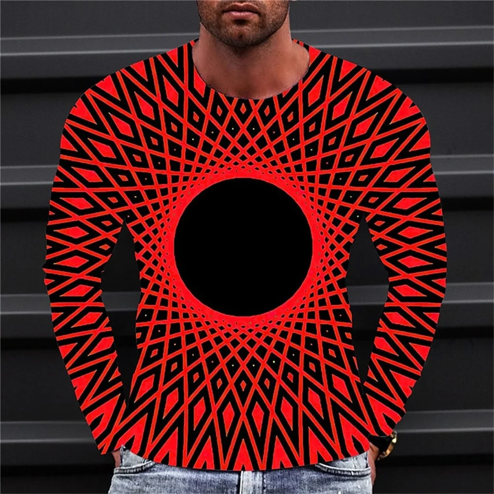 Men's Black Hole Pattern Fashion T-Shirt Men's Loose Oversized Top Casual Funny Clothing Winter Long Sleeve T Shirt Men Harajuku
Men's Black Hole Pattern Fashion T-Shirt Men's Loose Oversized Top Casual Funny Clothing Winter Long Sleeve T Shirt Men Harajuku