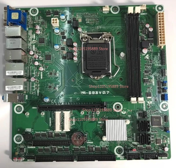 For Advantech SIMB-683VG2 Industrial Control Main Board H81 Chip M-ATX Dual Network Port 1150 Pins
For Advantech SIMB-683VG2 Industrial Control Main Board H81 Chip M-ATX Dual Network Port 1150 Pins