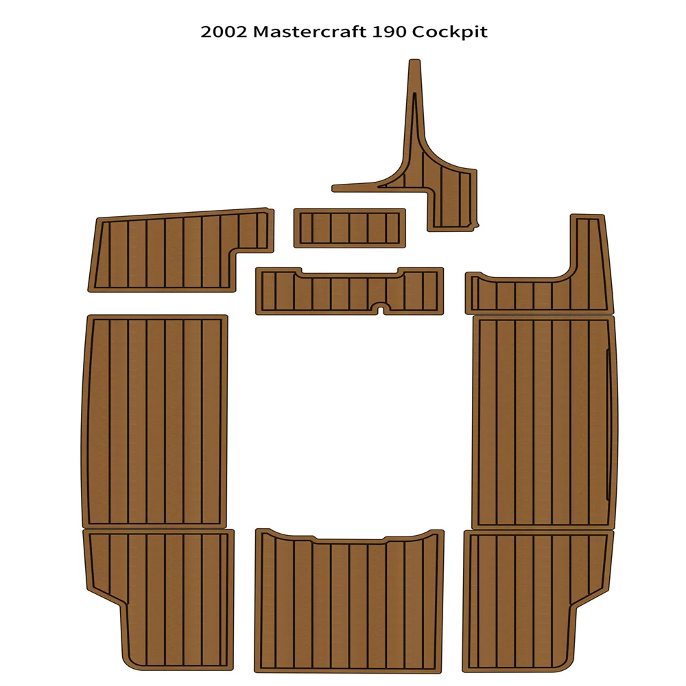 2002 Mastercraft 190 Cockpit Pad Boat EVA Foam Faux Teak Deck Floor Mat Flooring
2002 Mastercraft 190 Cockpit Pad Boat EVA Foam Faux Teak Deck Floor Mat Flooring