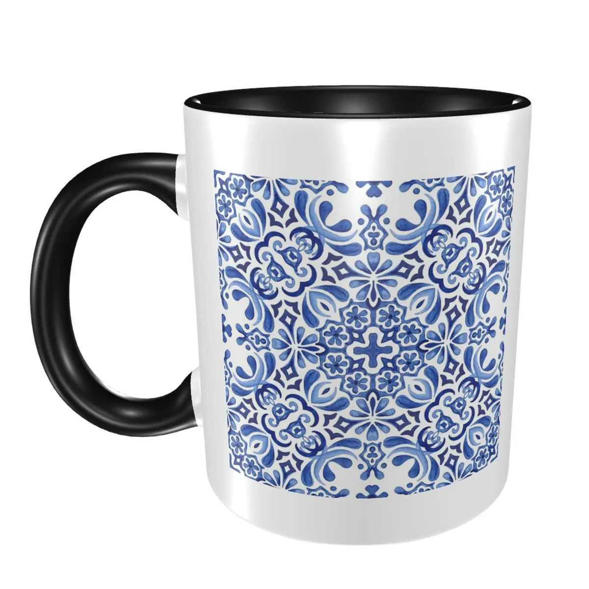 Mediterranean Mosaic Tiles Azulej Mug Funny Ceramic Coffee Cups Tea Mugs Milk Cup Drinkware Gifts for Woman Man
Mediterranean Mosaic Tiles Azulej Mug Funny Ceramic Coffee Cups Tea Mugs Milk Cup Drinkware Gifts for Woman Man