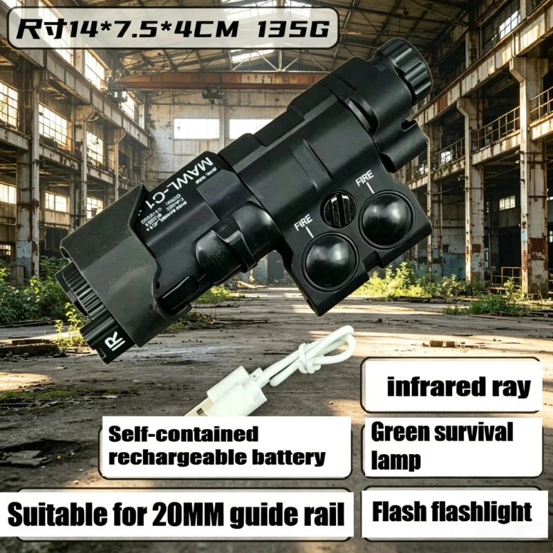 Mixed Build Tactical Lamp Part Matches 20-22mm Frame, Red Guide Lamp Camping Play Gear
Mixed Build Tactical Lamp Part Matches 20-22mm Frame, Red Guide Lamp Camping Play Gear