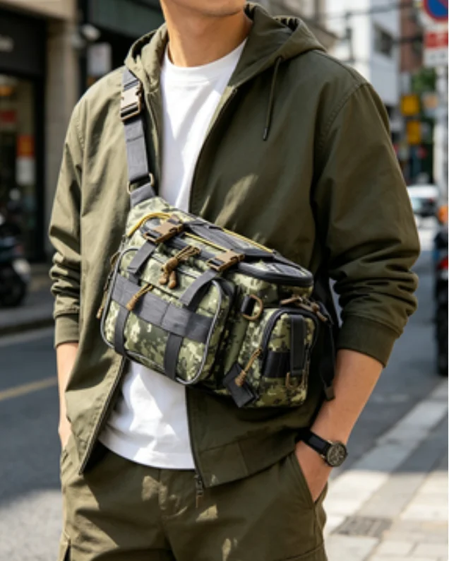 Double-layer Handbag with Crossbody Strap. Large Capacity, Wear- And Durable. Perfect for Camping, Hiking, Traveling And Fitness
Double-layer Handbag with Crossbody Strap. Large Capacity, Wear- And Durable. Perfect for Camping, Hiking, Traveling And Fitness