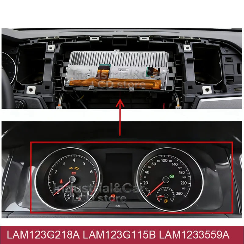 LAM123G218A LAM123G115B LAM123G057A LAM1233559B LAM1233559A LPM123G218A Original 12.3 Inch LCD For Volkswagen Dashboard
LAM123G218A LAM123G115B LAM123G057A LAM1233559B LAM1233559A LPM123G218A Original 12.3 Inch LCD For Volkswagen Dashboard