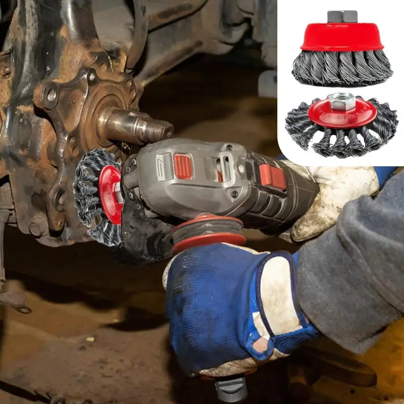 Wire Brush For Grinder Efficient Angle Grinder Wire Brush Solid Wire Wheel For Grinder Wire Brush For Deburring Rust Removal
Wire Brush For Grinder Efficient Angle Grinder Wire Brush Solid Wire Wheel For Grinder Wire Brush For Deburring Rust Removal
