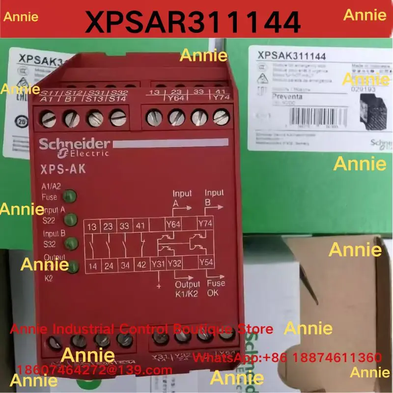 Совершенно новое защитное реле XPSAR311144
Совершенно новое защитное реле XPSAR311144