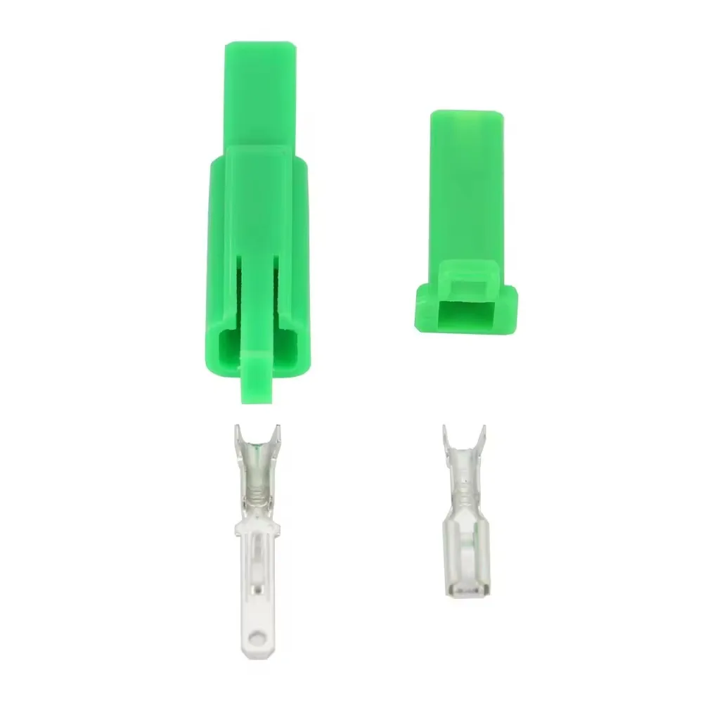 1 Pcs Green Black 1 Pin Auto Car Connector Female Male Metal Terminal DJ7011A-2.8-11 DJ7011A-2.8-21
1 Pcs Green Black 1 Pin Auto Car Connector Female Male Metal Terminal DJ7011A-2.8-11 DJ7011A-2.8-21