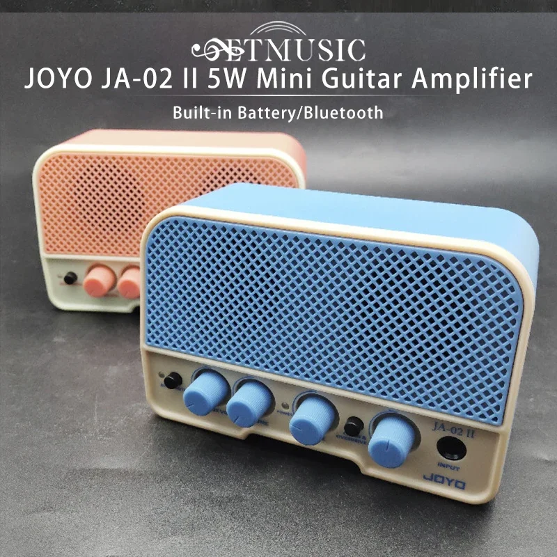 JOYO JA-02 II 5 Вт мини-усилитель Bluetooth-совместимый усилитель с громкостью/тоном/коэффициентом усиления/Aux встроенный аккумулятор синий/розовый
JOYO JA-02 II 5 Вт мини-усилитель Bluetooth-совместимый усилитель с громкостью/тоном/коэффициентом усиления/Aux встроенный аккумулятор синий/розовый