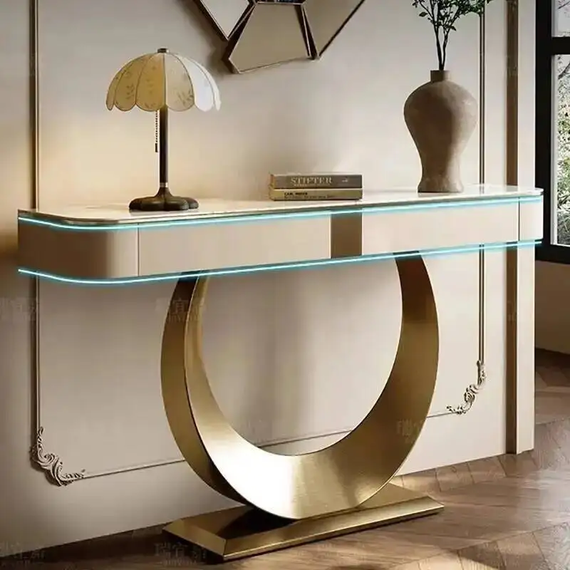 Simple Table Elegant European Entryways Advanced Design Storage Console Tables Easy Unique Konsola Stolik Living Room Furniture
Simple Table Elegant European Entryways Advanced Design Storage Console Tables Easy Unique Konsola Stolik Living Room Furniture