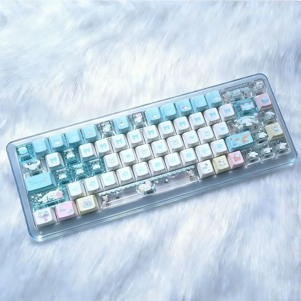 Yugui dog keycap side engraved light transmission PBT + PC personality cute supplement for mechanical keyboard diy60 75 87
Yugui dog keycap side engraved light transmission PBT + PC personality cute supplement for mechanical keyboard diy60 75 87