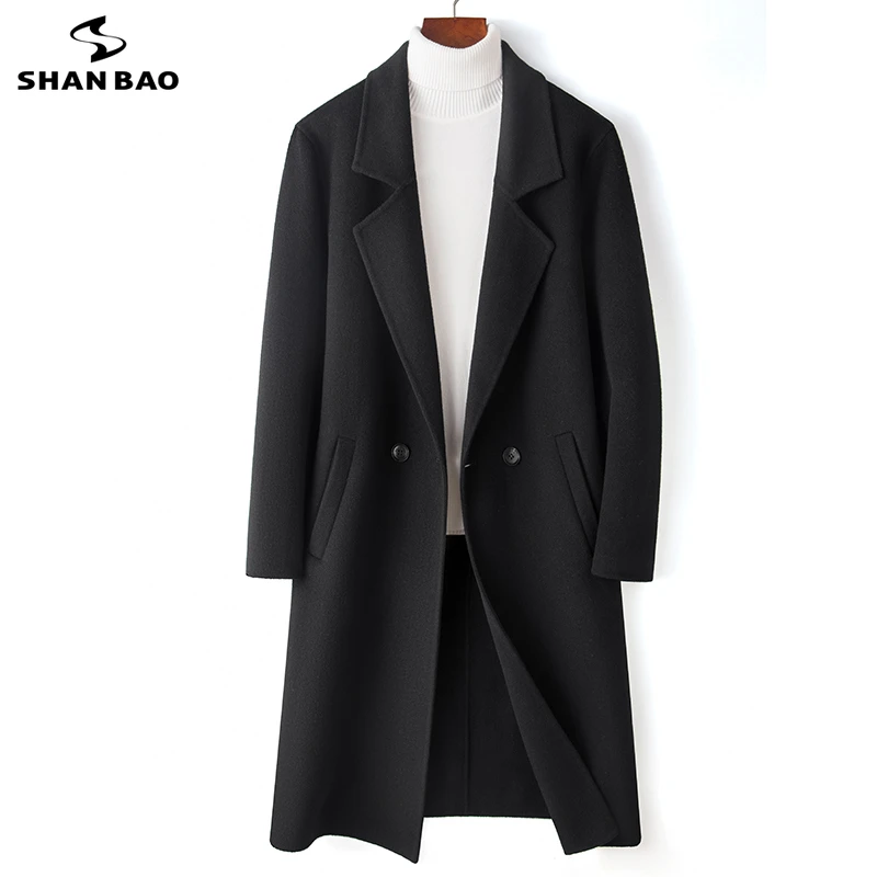 Luxury high quality business gentleman clothing men's slim long 100% wool coat double-sided woolen autumn winter Korean coat
Luxury high quality business gentleman clothing men's slim long 100% wool coat double-sided woolen autumn winter Korean coat