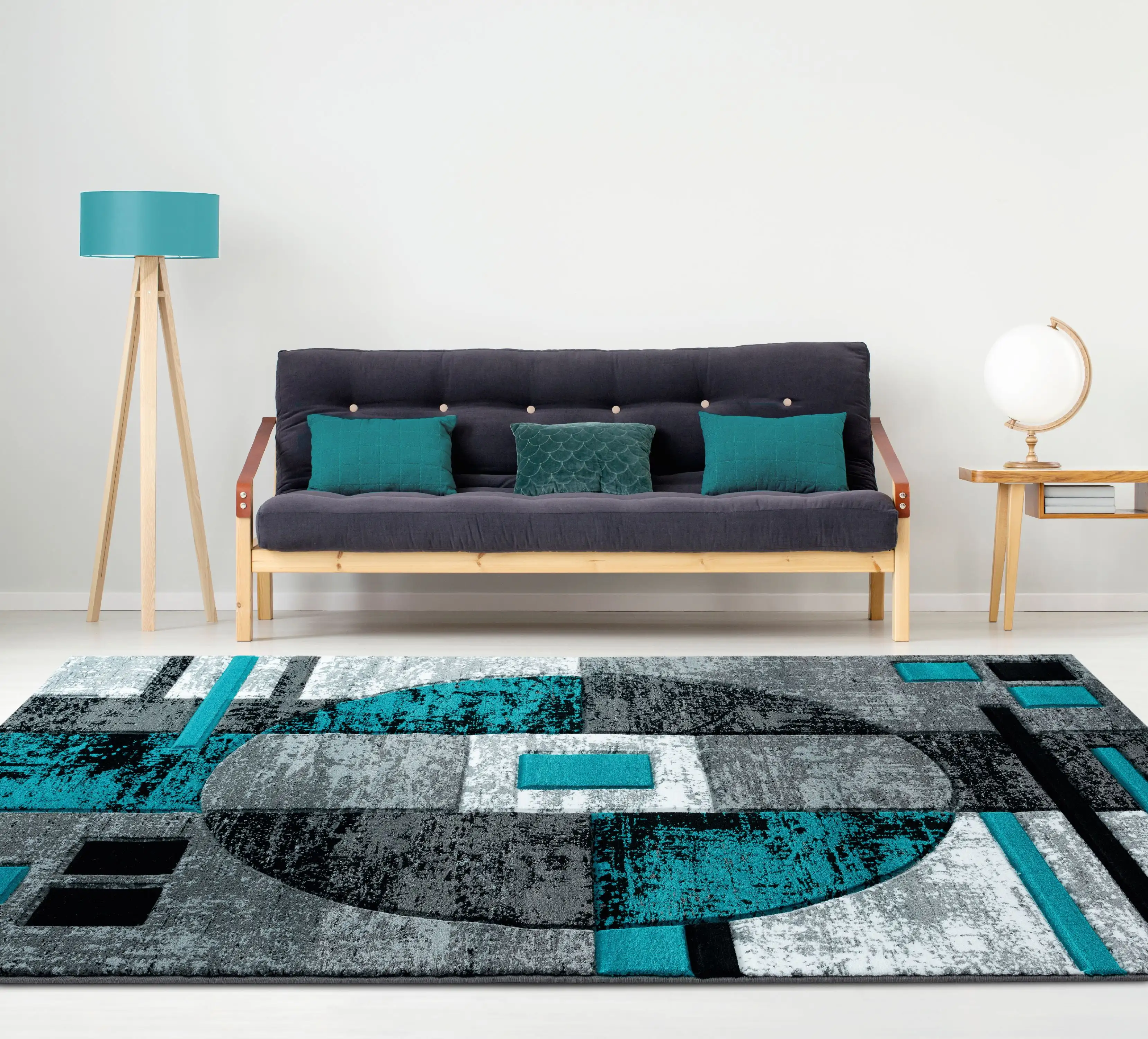 United Weavers Drachma Attica Современный абстрактный акцент коврик, бирюза, 2 '7x4' 2
United Weavers Drachma Attica Современный абстрактный акцент коврик, бирюза, 2 '7x4' 2