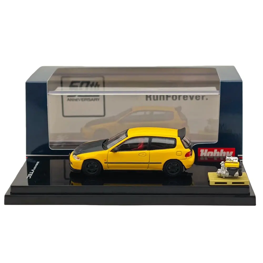 Коллекционная модель автомобиля Hobby HJ64 1/64 для TYPE R (EK9) и EG6) Sir-S в стиле JDM, кастомизированная версия с демонстрацией двигателя, литая под давлением
Коллекционная модель автомобиля Hobby HJ64 1/64 для TYPE R (EK9) и EG6) Sir-S в стиле JDM, кастомизированная версия с демонстрацией двигателя, литая под давлением