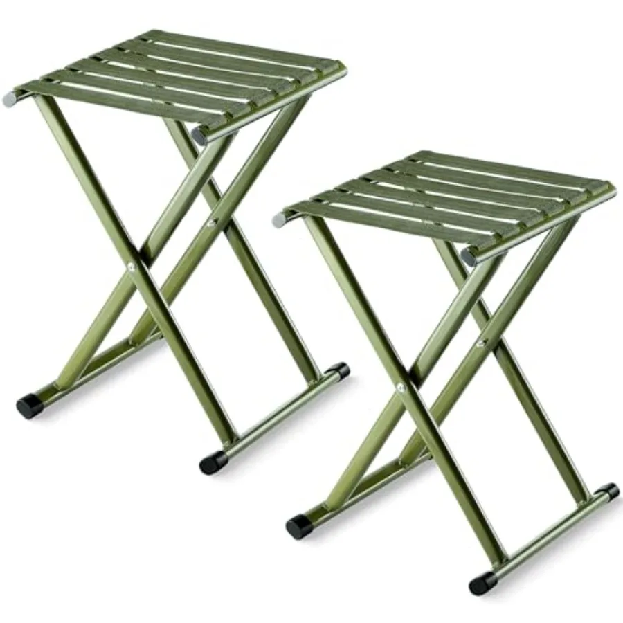 2 Pcs Folding Camping Stool Portable 17.8 Height Stool Lightweight Chair Foldable Camping Seat Hold up to 600 Lbs for Outdoor W
2 Pcs Folding Camping Stool Portable 17.8 Height Stool Lightweight Chair Foldable Camping Seat Hold up to 600 Lbs for Outdoor W