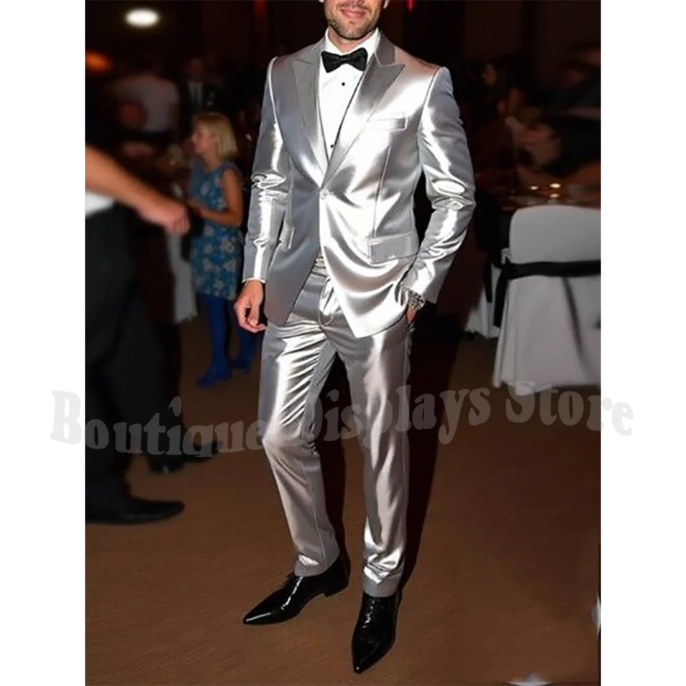 Stylish Men's Suit Unique Single Button High Quality Outfit(Blazer+Pants) Peaked Lapel Slim Groom Wedding Two Piece Tailored
Stylish Men's Suit Unique Single Button High Quality Outfit(Blazer+Pants) Peaked Lapel Slim Groom Wedding Two Piece Tailored