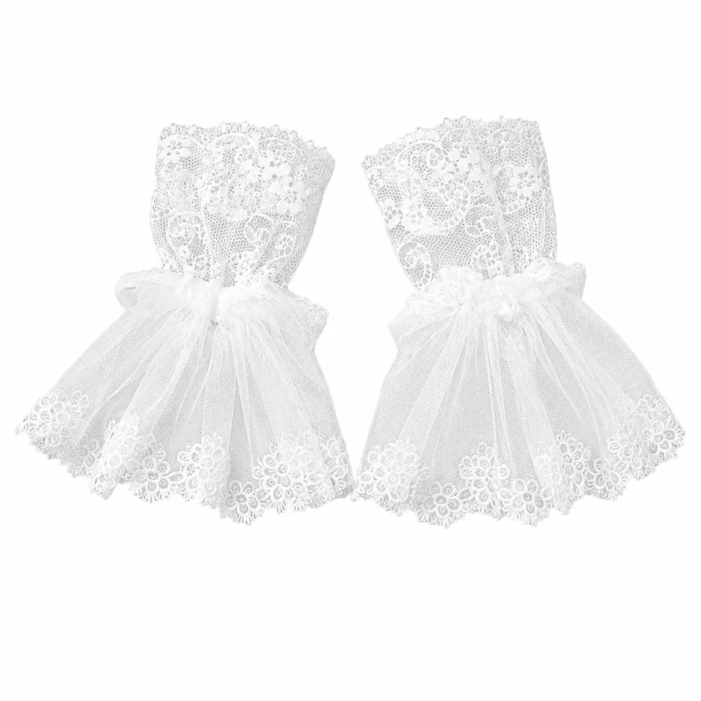 Korean Pleated Ruffles Detachable Cuffs White Fingerless Gloves Fake Flared Sleeves Ruched Lace Fake Sleeves Cuff Photography
Korean Pleated Ruffles Detachable Cuffs White Fingerless Gloves Fake Flared Sleeves Ruched Lace Fake Sleeves Cuff Photography