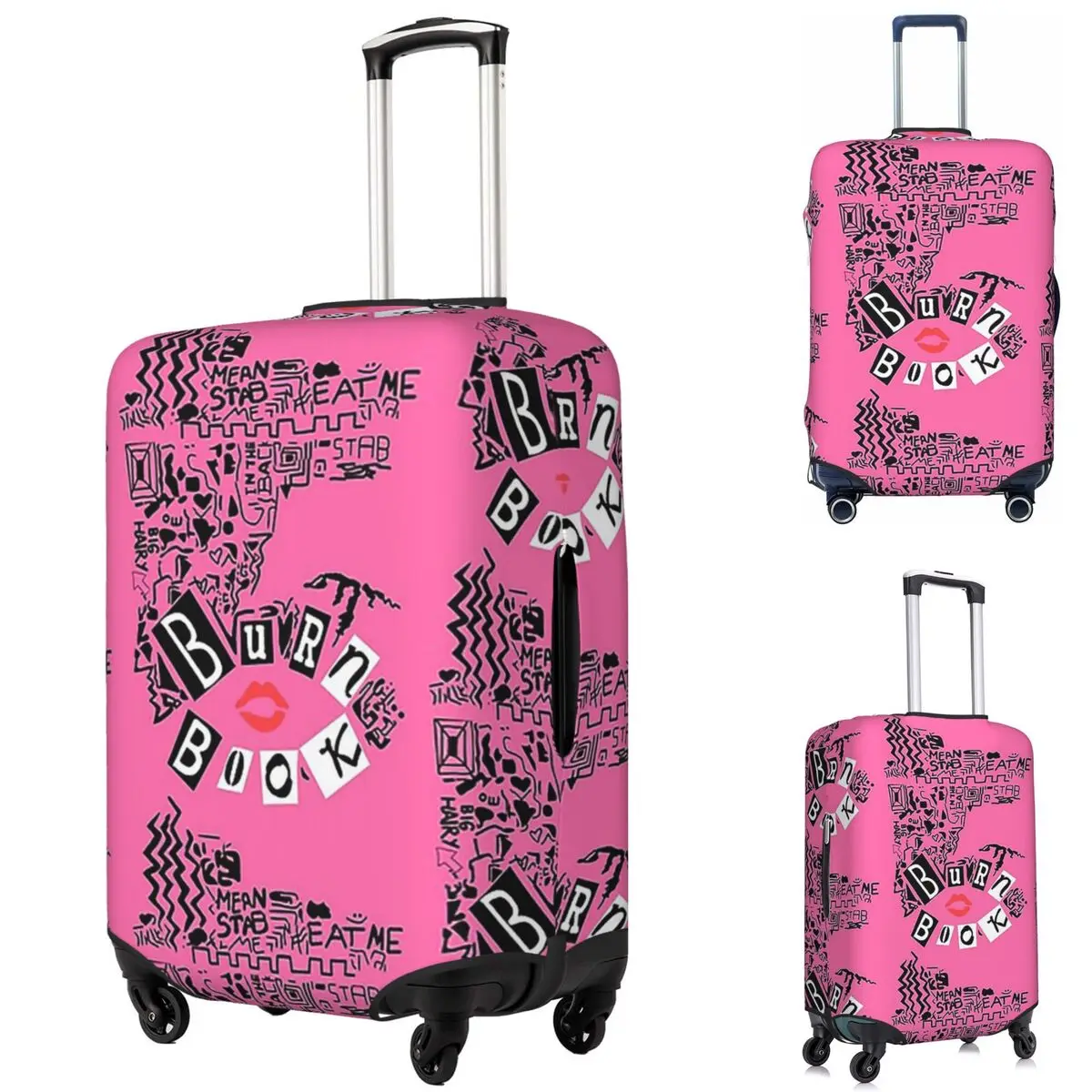 Burn Book - Mean Girls Suitcase Cover Protection Elastic Travel Luggage Protector Covers for 18-32 Inch
Burn Book - Mean Girls Suitcase Cover Protection Elastic Travel Luggage Protector Covers for 18-32 Inch