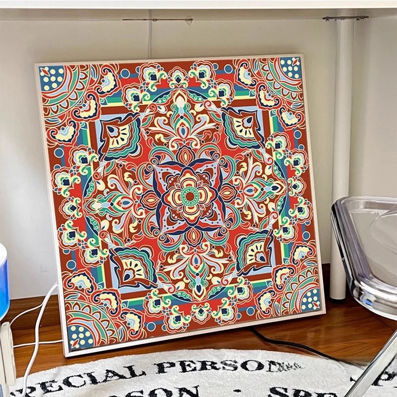 Handmade Cross Stitch 2025 New Sle Diamond Pasting Embroidery Dunhuang Pattern Decorative Cotton Fabric for Living Room
Handmade Cross Stitch 2025 New Sle Diamond Pasting Embroidery Dunhuang Pattern Decorative Cotton Fabric for Living Room