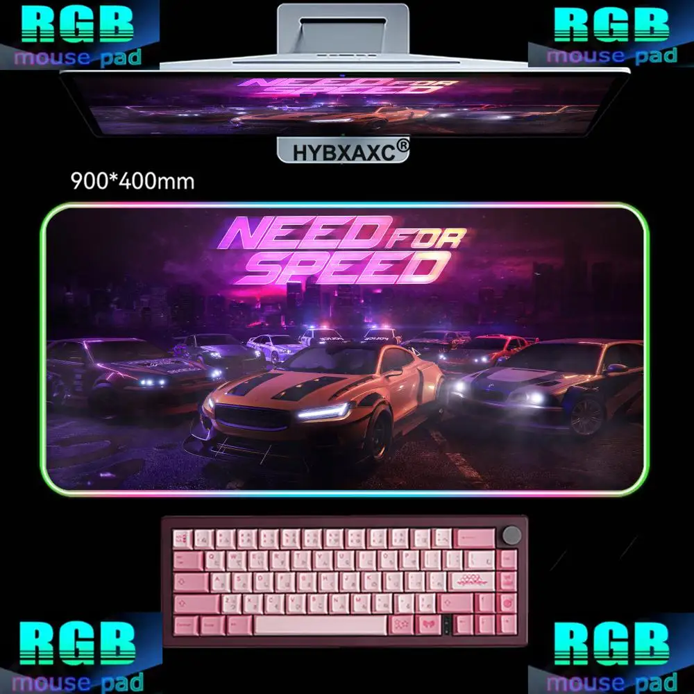 XXL HYBXAXC Mouse Pad RGB Gaming Mouse Pad Desk Mat HD Gamer Large LED Light XXL Large Mouse Pad Need For Speed RGB Mouse Pad
XXL HYBXAXC Mouse Pad RGB Gaming Mouse Pad Desk Mat HD Gamer Large LED Light XXL Large Mouse Pad Need For Speed RGB Mouse Pad
