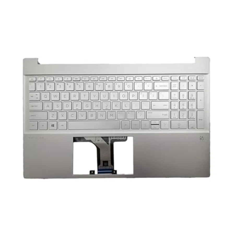 Replacement Top Cover Upper Case Palmrest Backlit Keyboard for HP Pavilion 15-EG 15-EH: ABS plastic matte black seamless integr
Replacement Top Cover Upper Case Palmrest Backlit Keyboard for HP Pavilion 15-EG 15-EH: ABS plastic matte black seamless integr