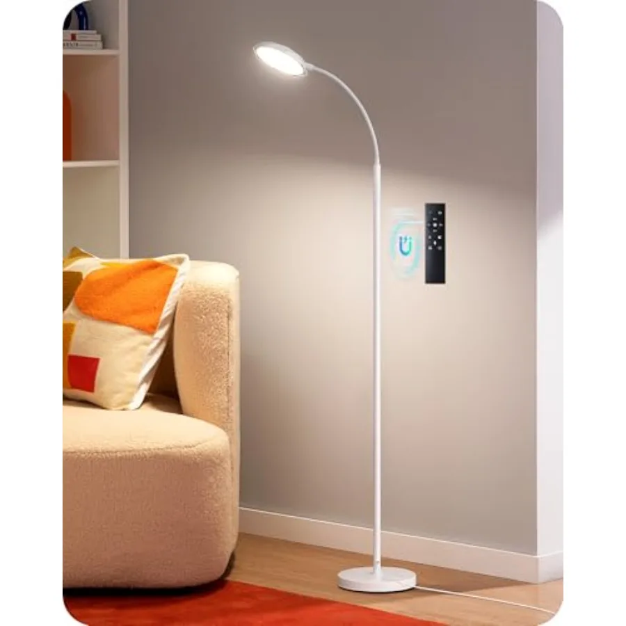 Gooseneck Floor Lamp 1300LM LED Floor Lamps for Living Room 4CCT Color Temperature Dimmable Standing Lamp Remote and Touch Cont
Gooseneck Floor Lamp 1300LM LED Floor Lamps for Living Room 4CCT Color Temperature Dimmable Standing Lamp Remote and Touch Cont