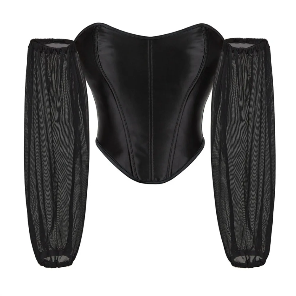 Disfraz Steampunk Mujer Fajas Colom Binas Gothic Clothes Long Sleeve Satin Strapless Court Style Fitted Top Gorset Steampunk
Disfraz Steampunk Mujer Fajas Colom Binas Gothic Clothes Long Sleeve Satin Strapless Court Style Fitted Top Gorset Steampunk