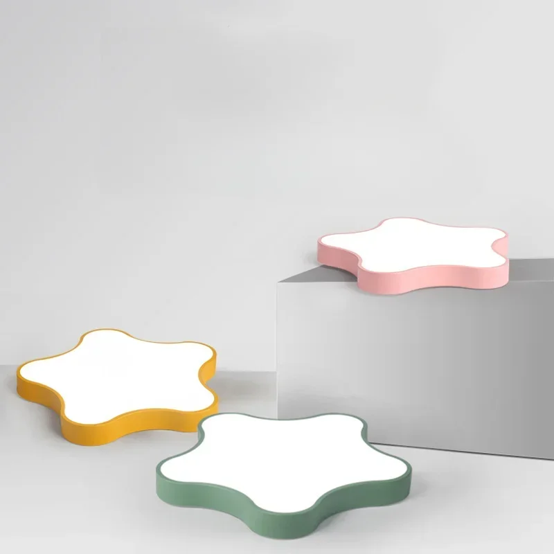 Modern Originality Ceiling Light Nordic Style Ultrathin Five-pointed Star Ceiling Light Children's Room Indoor Lighting FYCL
Modern Originality Ceiling Light Nordic Style Ultrathin Five-pointed Star Ceiling Light Children's Room Indoor Lighting FYCL