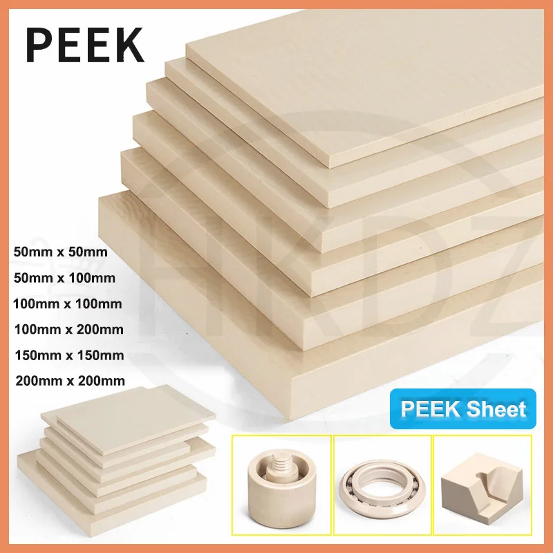 1PCS PEEK Plate Material Anti Static Polyether Ether Ketone Processing Custom Peek Sheet Hard Plastic Plat Thick 1mm - 20mm
1PCS PEEK Plate Material Anti Static Polyether Ether Ketone Processing Custom Peek Sheet Hard Plastic Plat Thick 1mm - 20mm