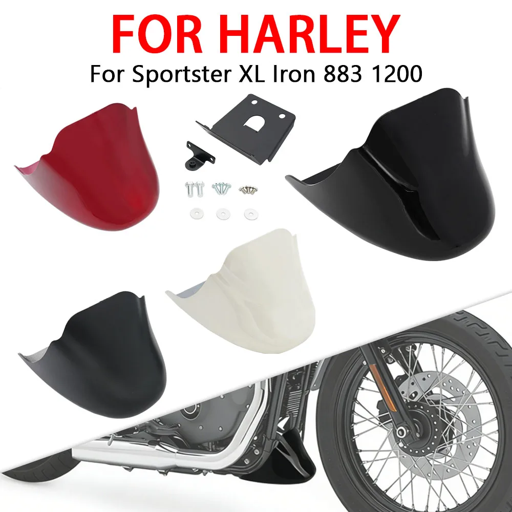 Motorcycle Accessories Front Bottom Chin Spoiler Mudguard Air Dam Fairing Cover Fit For Harley Sportster XL 883 1200 2004 - 2022
Motorcycle Accessories Front Bottom Chin Spoiler Mudguard Air Dam Fairing Cover Fit For Harley Sportster XL 883 1200 2004 - 2022