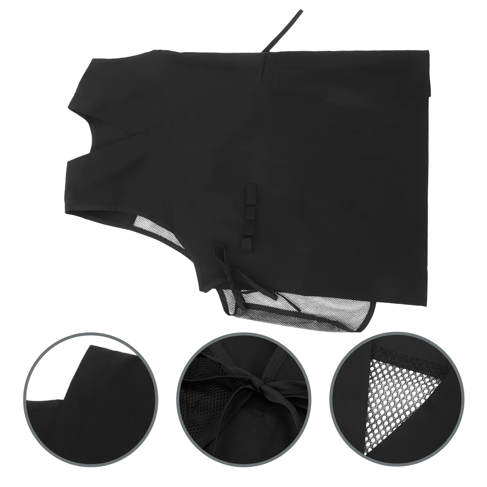 Fashion Sleeveless Apron V Neck Mesh Back Apron Protective Working Clothes Serving Aprons for Salon Shop Hairdresser
Fashion Sleeveless Apron V Neck Mesh Back Apron Protective Working Clothes Serving Aprons for Salon Shop Hairdresser