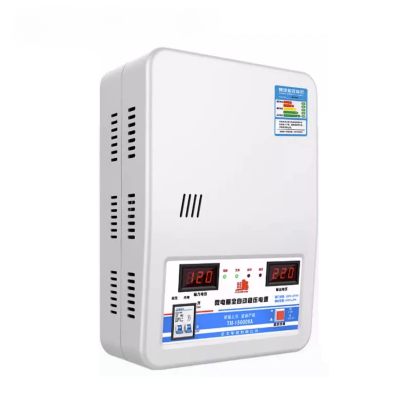 Voltage Stabilizer 220v Automatic Household High-Power 20kw Air Conditioner Special Dual Screen Digital Display Voltage Regulato
Voltage Stabilizer 220v Automatic Household High-Power 20kw Air Conditioner Special Dual Screen Digital Display Voltage Regulato