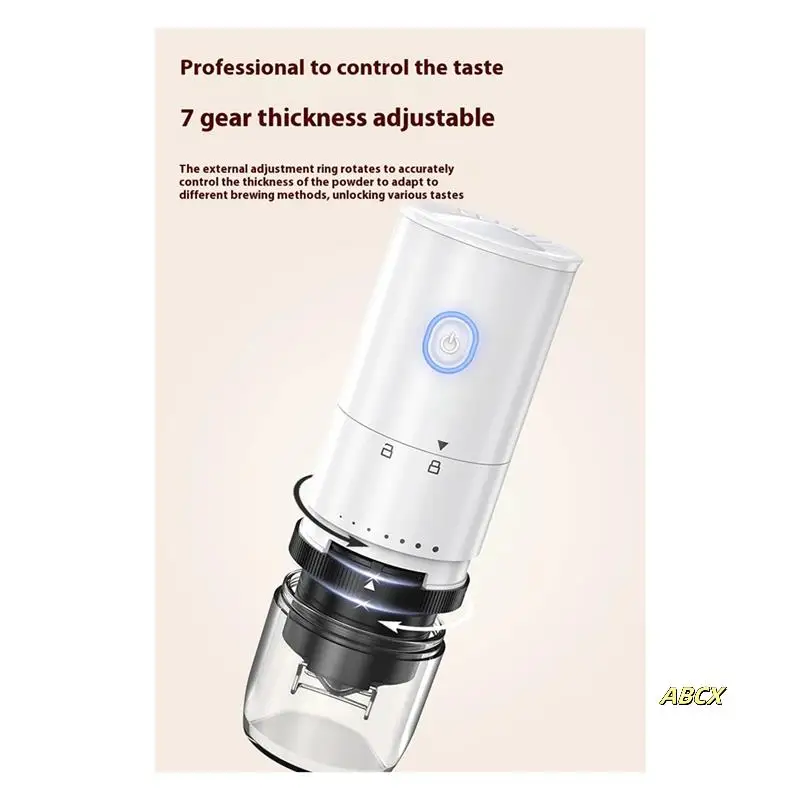 Coffee Grinder For Outdoor Household Use, Detachable Lid, Adjustable Thickness For Adding Beans, Electric Coffee Grinder
Coffee Grinder For Outdoor Household Use, Detachable Lid, Adjustable Thickness For Adding Beans, Electric Coffee Grinder